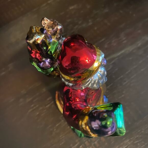 Ceramic Santa 5" Christmas Fantasy LTD Wonderland Santa Collection - Picture 3 of 4